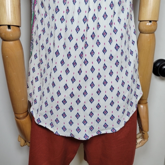 Tribal Fashion Boho Tank Top Size XS - Picture 8 of 9